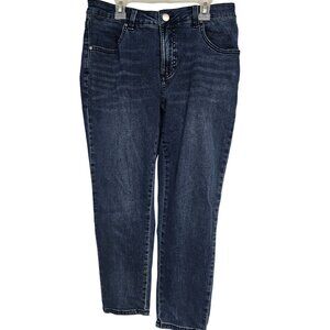 Womens Petites 12P Universal Srandard Normcore Crop Ankle Casual Mom Denim Jean